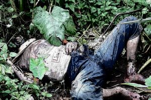 Mayat Pria Membusuk di Lahan Kosong Timbang Deli