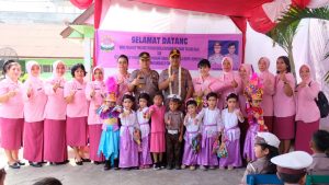 Kunjungi TK Kemala Bhayangkari, Kapolres Tanjung Balai Himbau Anak Jangan Main HP