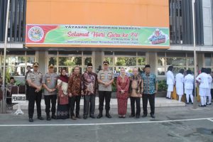 Peringati Hari Guru ke 74, Waka Polda Sumut Menjadi Pembina Upacara