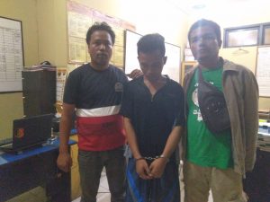 Pengguna Narkoba di Jalan SMP 11 Teluk Nibung Ditangkap Polisi