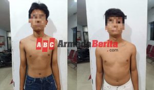 Sempat Kabur ke Jalan Asia, Dua Penjambret di Jalan Terendam Babakbelur Dihajar Massa