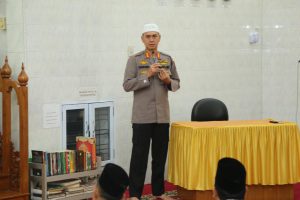 Di Masjid Al Mukhlisin, Kombes Dadang Sampaikan 5 Pesan di Penghujung Tugasnya Sebagai Kapolrestabes Medan