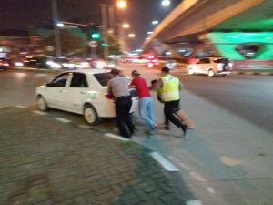 Personil Sabhara Pos Pam VIII Polsek Deli Tua, Siap Layani Masyarakat