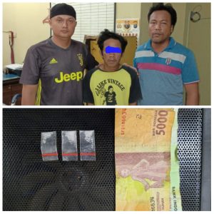Disergap di Pinggir Jalan Aki, Pengedar Sabhu Digelandang Polisi