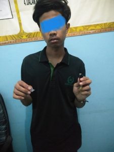 Remaja Berwajah Cupu Diamankan Bawa Sabhu