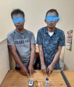 Pesta Narkoba di Desa Bakaran Batu, Dua Warga Desa Sekip Diborgol Polisi