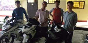 Terjaring Razia Malam, 4 Remaja dan Sepeda Motornya Diangkut