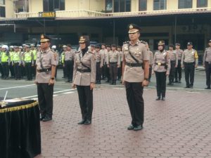 Kabag Ops dan Kasat Lantas Polrestabes Medan Berganti