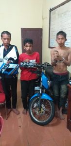 Kurang dari 24 Jam, Reskrim Polsek Namorambe Gulung 3 Curanmor