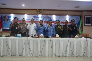 Kapolresta Deli Serdang Bersama Bupati dan Forkopimda Rapat Bahas Virus Corona dan Penyakit Masyarakat Lainnya