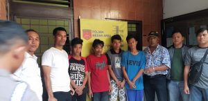 Lapak Judi dan Narkoba Digrebek, 6 Orang Diangkut, 3 Diantaranya Pelaku Curanmor