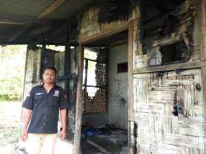 Kantor Senopati FKWJ Deli Serdang Dibakar OTK