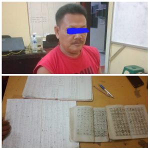 Mangkal di Warung Bawa Buku Tafsir Mimpi, Penulis Togel dan KIM Dibawa ke Polsek