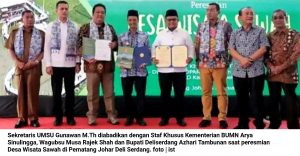 UMSU Dampingi Pengembangan Desa Wisata Pematang Johar, Deli Serdang