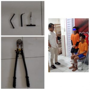 2 Pelaku 7 Kali Curanmor Diringkus, Satu Pelaku Ditembak, Penadah Lagi Diburon