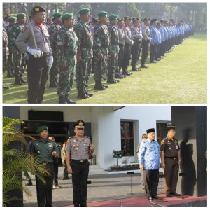 Kapolresta Deli Serdang dan Forkopimda Peringati Hari Kesadaran Nasional