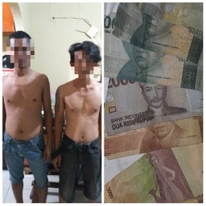 Cari Duit Dari Memalak, Dua Preman Kampung Diboyong ke Polsek Galang