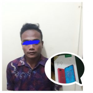 Curi Tas Milik Pengunjung di Pantai Putra Deli, Eboh Dibekuk Personil Polsek Beringin