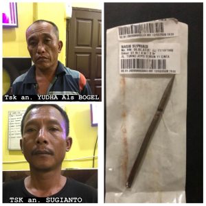 Dua Pelaku Pembunuh Nasib di Lahan Garapan Desa Saintis Ditangkap