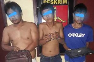 Tiga Pembobol Rumah di Jalan Tirtadeli Digulung Polsek Tanjung Morawa