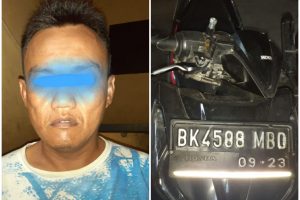 Disetop Polisi di Tengah Jalan, Bengok Pura-pura Begok, Rupanya Terlibat Curanmor
