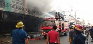 Toko Irian Super Market di Tanjung Morawa Terbakar, Kerugian Ditaksir 3 Milyar