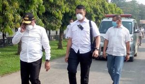 Kapolsek Tanjung Morawa Dampingi Gubsu Kunker di RS dr GL Tobing RS PTPN 2