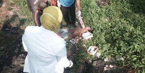 Mayat Pria Tanpa Identitas di Bawah Jembatan Sungai Belumai Dievakuasi Polsek Tanjung Morawa Polresta Deli Serdang
