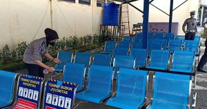 Cegah Penyebaran Covid-19, Sat Lantas Polresta Deli Serdang Gunakan Ruang Terbuka untuk Pelayanan SIM