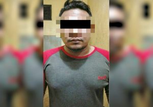Diantar Keluarga, Tersangka Penganiayaan Menyerahkan Diri ke Mapolsek Beringin
