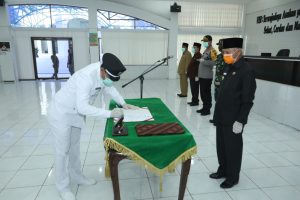 Bupati Asahan Lantik Dua Kepala Desa