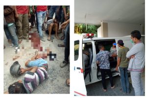 Motor Tabrak Truck Parkir, Penjambret Tewas Mengenaskan, Temannya Hanya Luka-luka