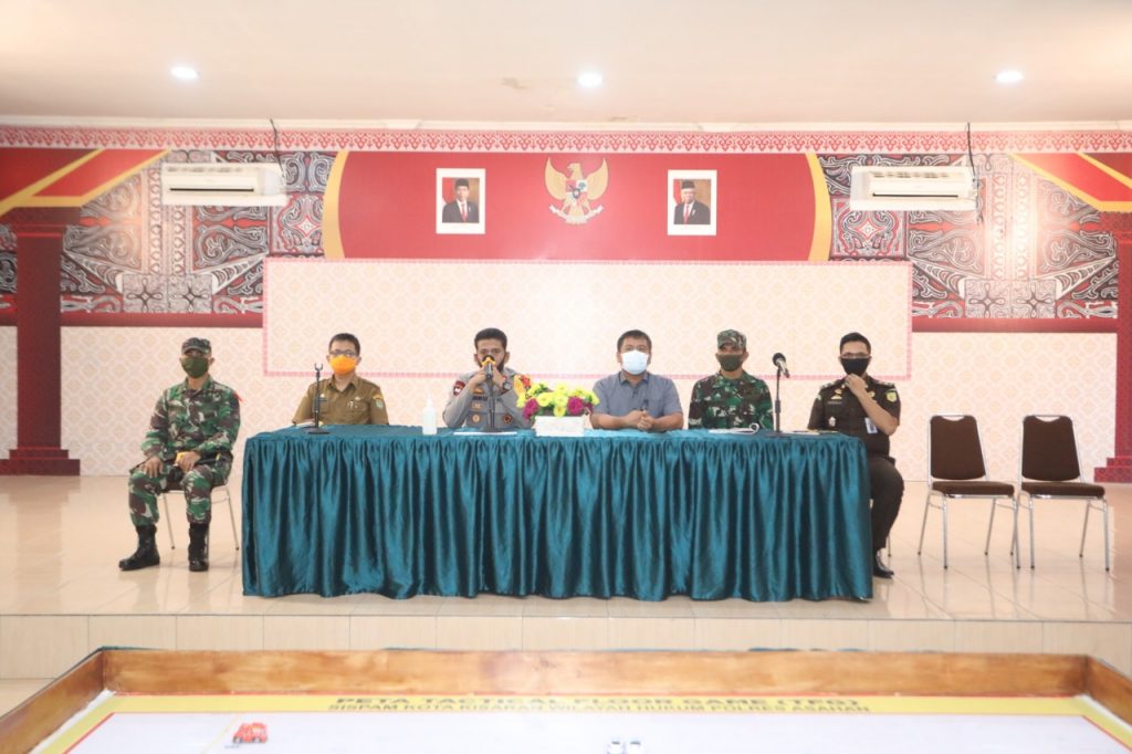 Polres Asahan dan Pemkab Rapat Kordinasi Lintas Sektoral OPS Ketupat Toba 2020