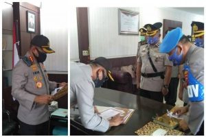 Kapolrestabes Medan Sertijab Kasi Propam