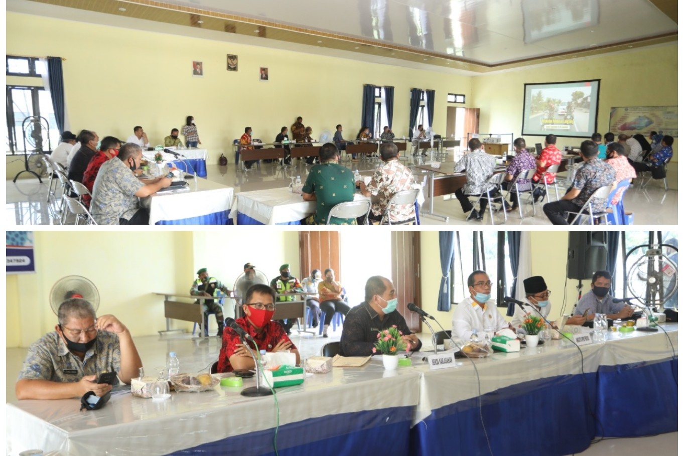 Asahan Siaga Darurat, Tim ll Pansus Covid-19 DPRD Provsu Kunker ke Gugus Tugas Covid-19 Asahan