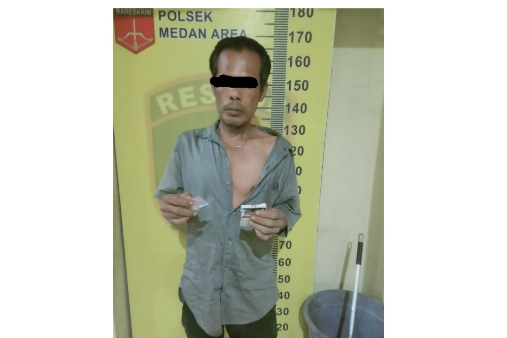 Polisi Tangkap Lagi Pengedar Sabu di Jalan Denai Gang Jati