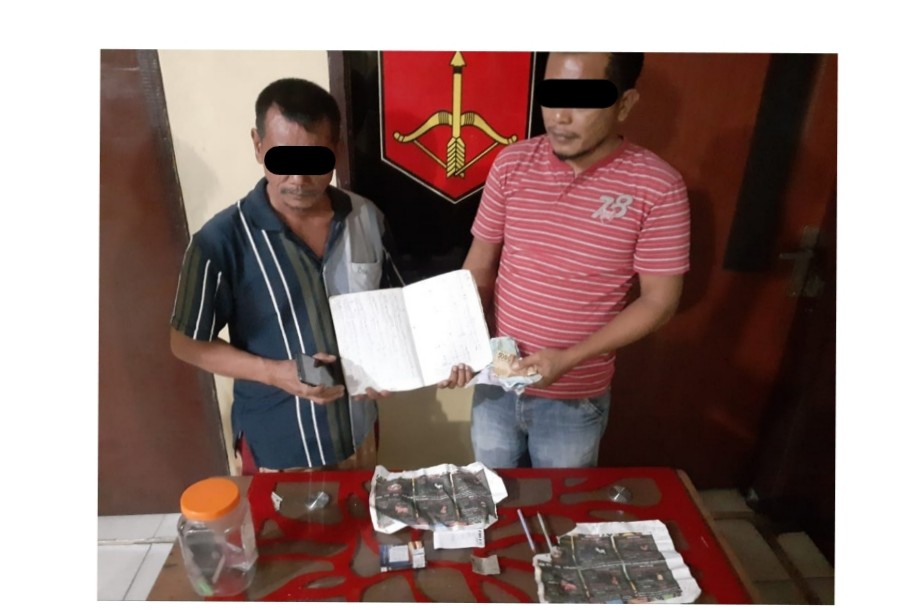 Dua Jurtul Tafsir Mimpi Dibekuk Polsek Tanjung Morawa di Warung Kopi