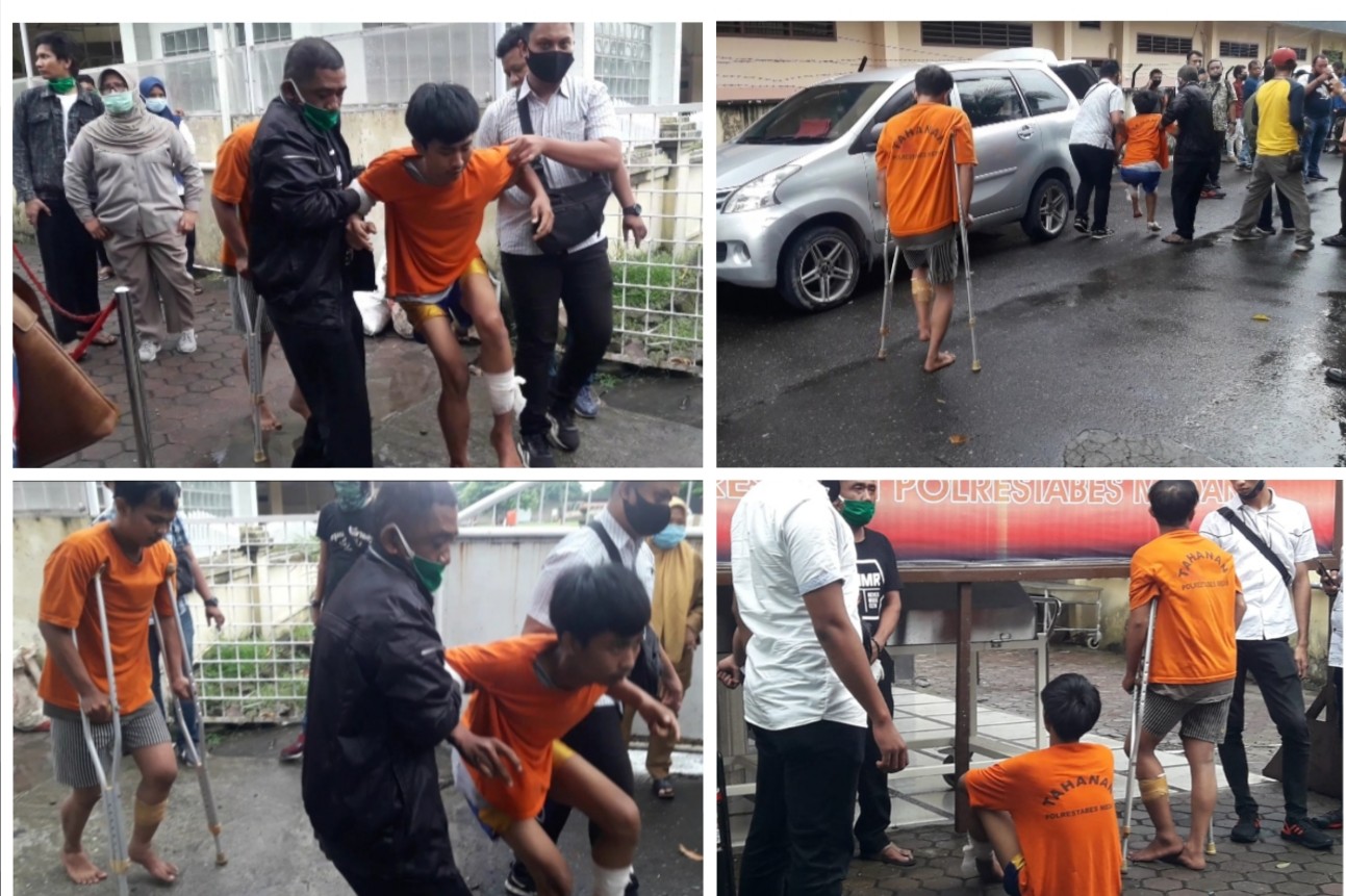 4 Pelaku Jambret Ditembak Sat Reskrim Polrestabes Medan, 1 Orang Tewas