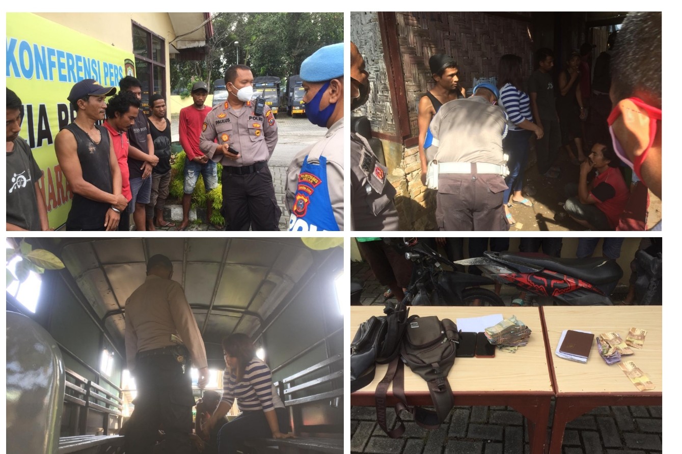 Kawasan Kwala Bekala Medan Johor Digerebek, Polisi Sita Mesin Tembak Ikan dan Uang Belasan Juta