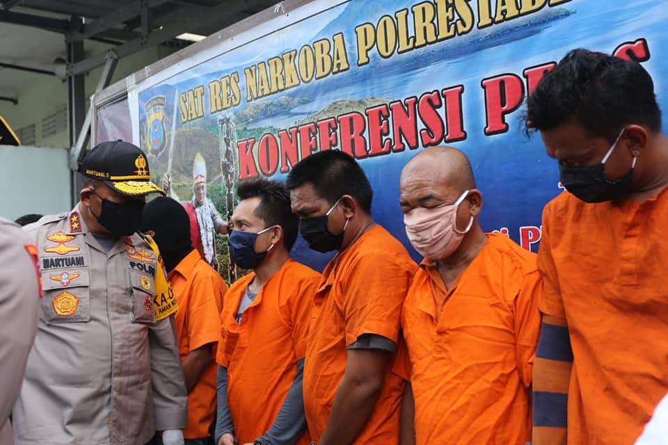 Polrestabes Medan Ungkap Dua Jaringan Narkotika, Sita 55 Kg Sabu