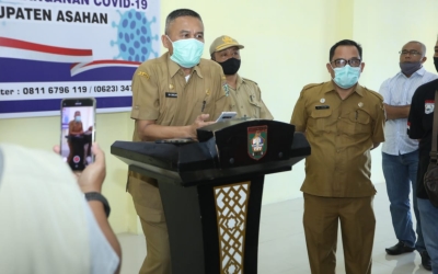 Positif covid-19 di Asahan hari ini bertambah 2 orang