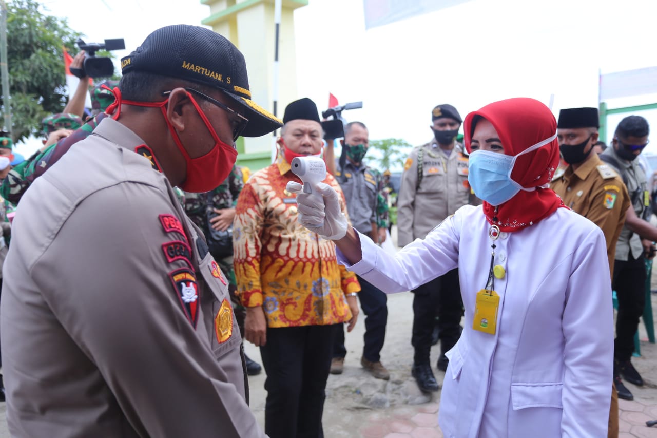 Kampung Bertuah, Sergei Tangani Pandemi