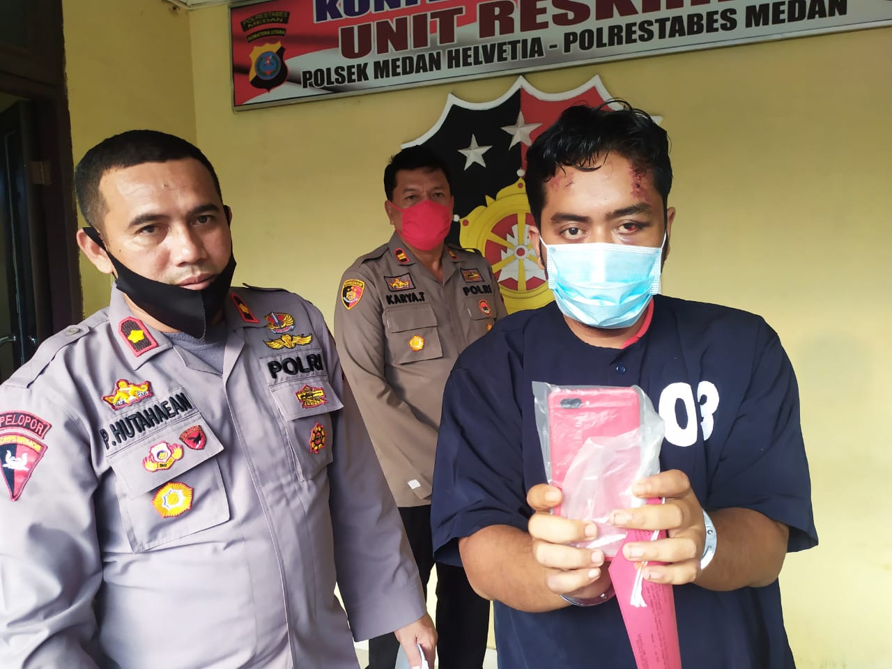 Nekat Merampas Ponsel, Jambret Ini Diringkus