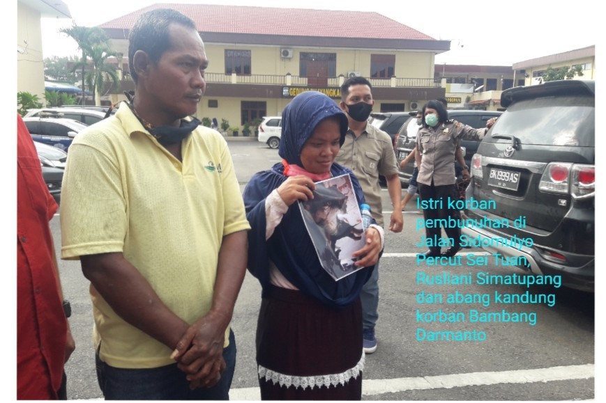 Tanggung 2 Anak Seorang Diri, Istri Korban Minta Pelaku Dihukum Mati