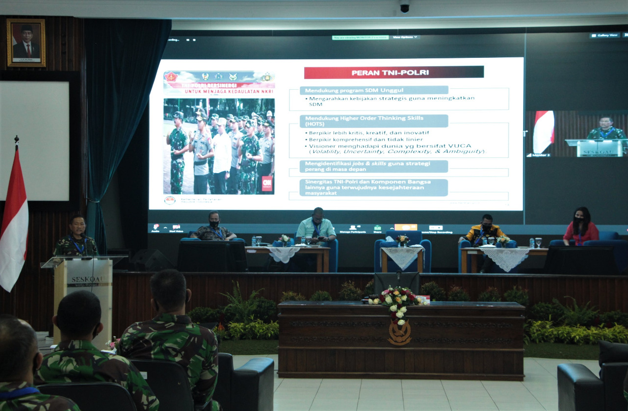 Integrasi TNI Polri Dukung Program Pembangunan SDM Unggul