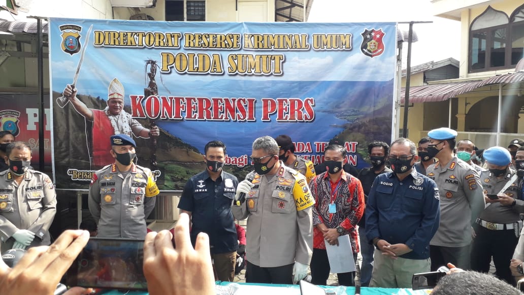 Poldasu Ringkus Komplotan Rampok Nasabah Bank