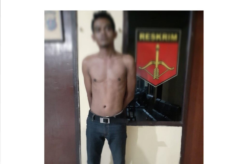 Terekam CCTV Curi Uang di Kilang Padi, Gunawan Dijemput Polisi di Rumah Mertua