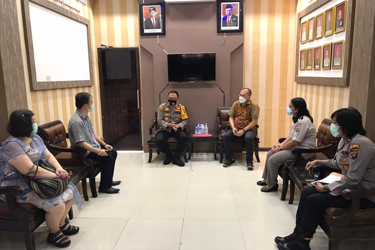 Polresta Deli Serdang Terima Bantuan 500 Pic Rapid Test