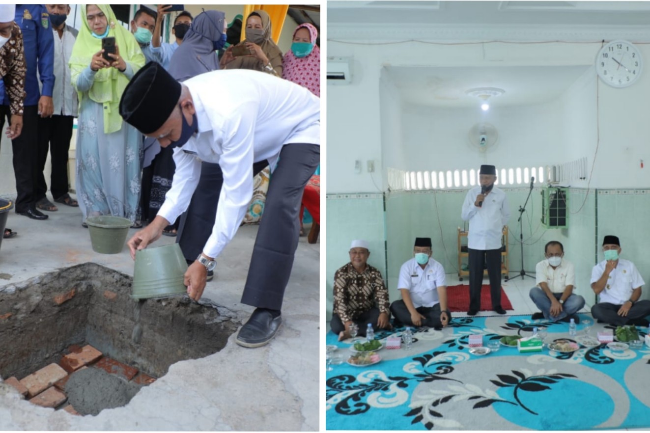 Peletakan Batu Pertama dan Peresmian Mushala Menjadi Masjid Nurul Inayah