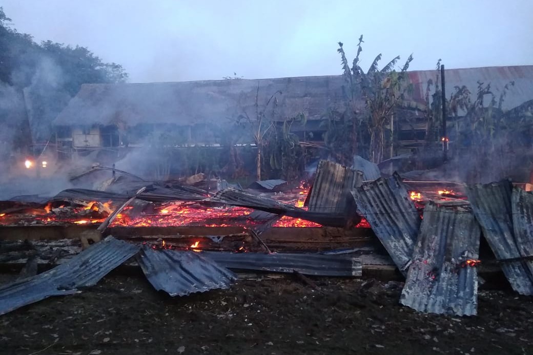 Kandang Ayam Milik PT Pokpan di Paya Gambar Terbakar, Ditaksir Toke Merugi Rp 500 Juta